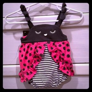 Cat & Jack Ladybug Onsie